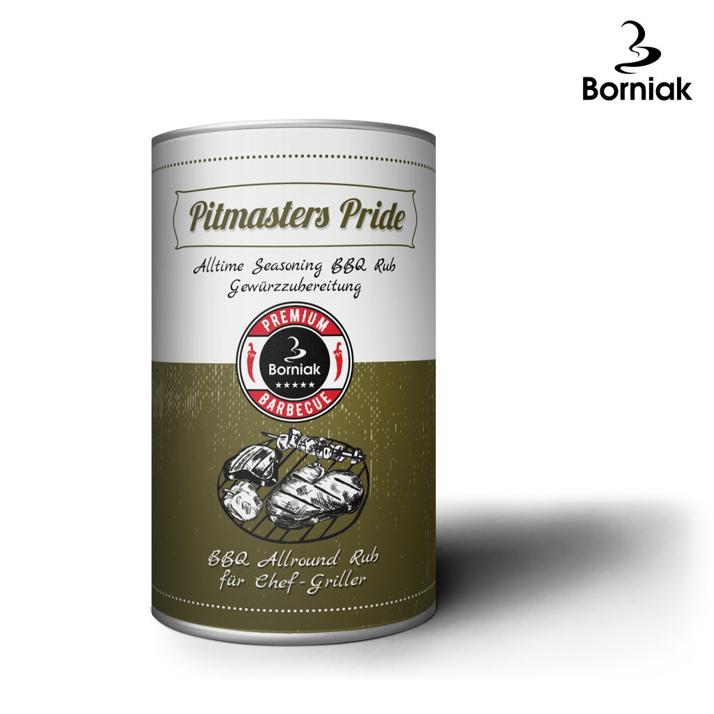 Borniak BBQ Spice Pitmaster Pride volume 300g (1000g 36,63 €)