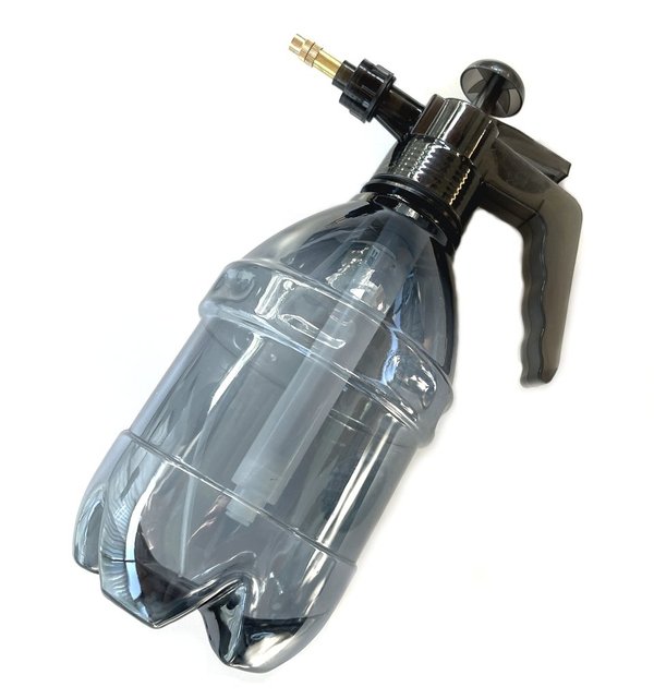 Pumpdrucksprüher grau - Zerstäubung regulierbar - Sprühnebel bis Wasserstrahl - max. 1,5 Liter