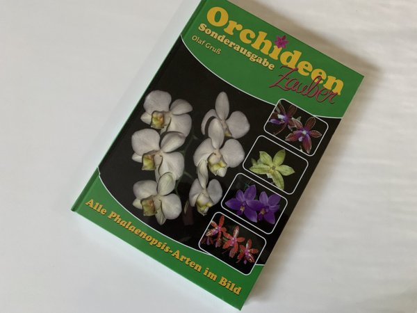 Buch - Orchideen Zauber, Sonderausgabe alle Phalaenopsis Arten im Bild, A4 Format